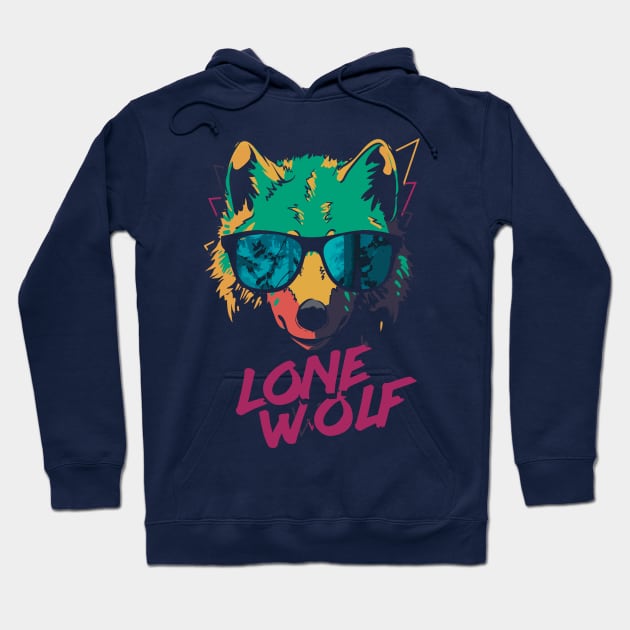 Lone Wolf Hoodie by MinnieWilks